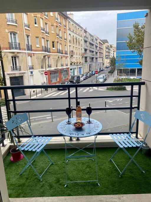 Studio Cosy Avec Balcon Proche Paris ボローニュ・ビランクー エクステリア 写真